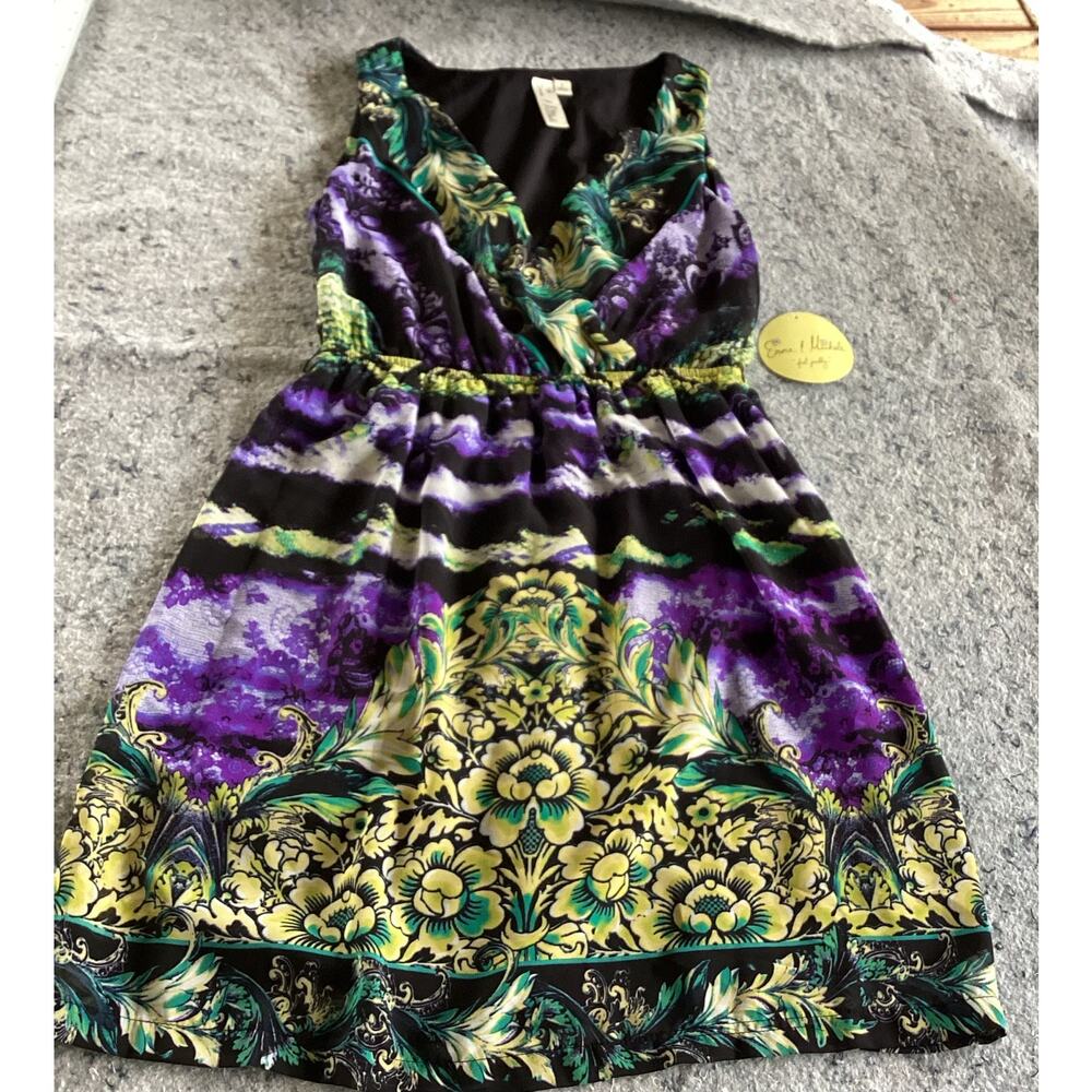 Emma & Michele | Size 8 | NWT Sleeveless Faux Wrap Dress